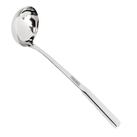 Big Spoon Long Handle Comfortable Grip Ladling Stainless Steel