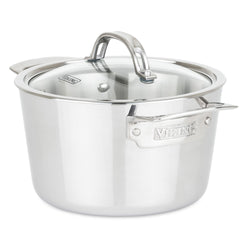 Product Image for Viking Contemporary 3-Ply Stainless Steel 3.4-Quart Soup Pot