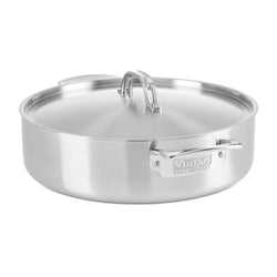 Product Image for Viking Professional 5-Ply Stainless Steel 6.4-Quart Casserole Pan