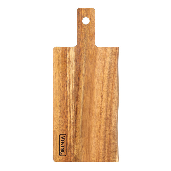 Viking Acacia 2-Piece Paddle and Cutting Board Serving Set – Viking  Culinary Products
