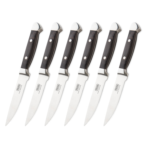 6-Piece Steak Knife Set — Professional Platinum Cooking System