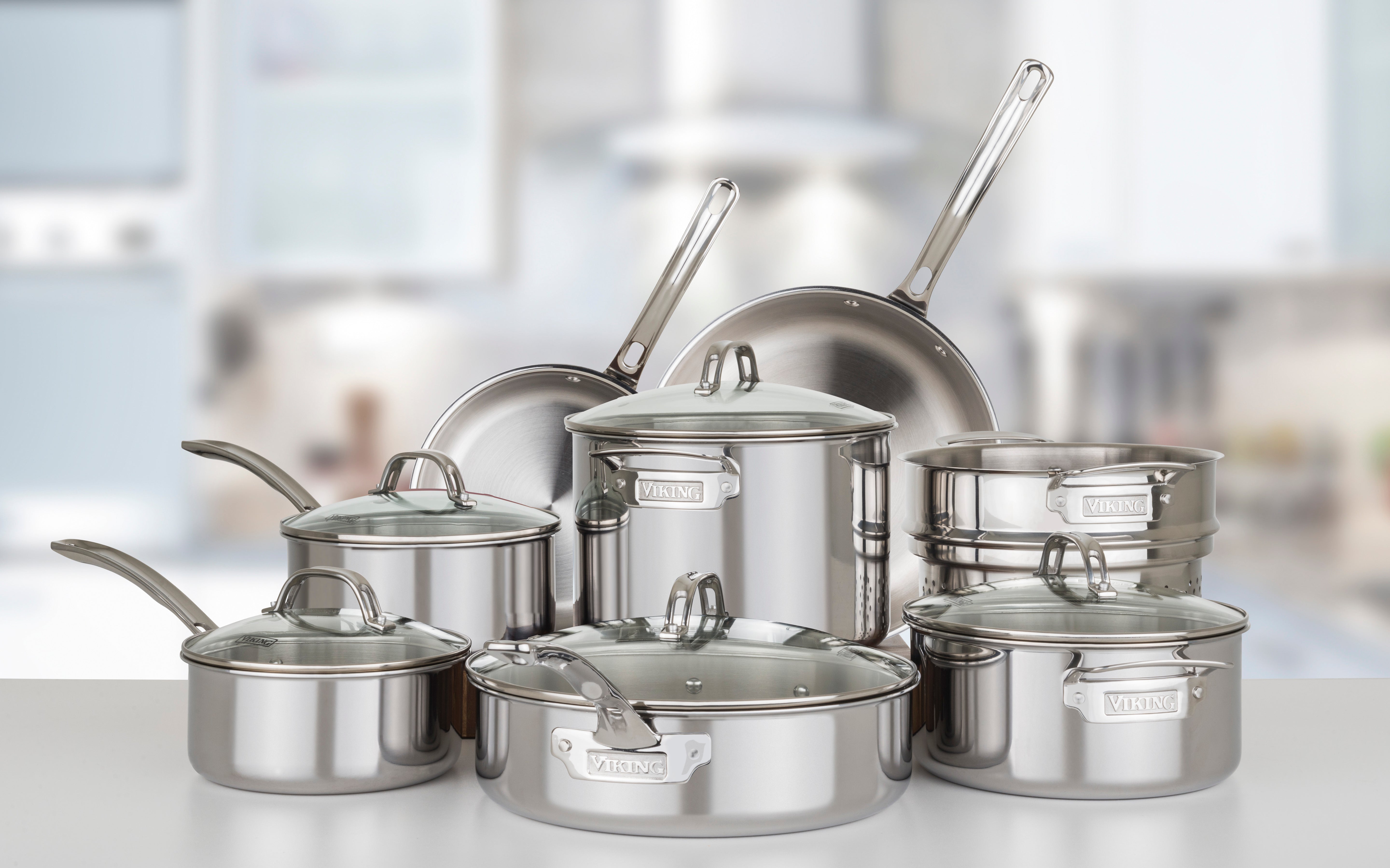 3-Ply Stainless Steel Cookware