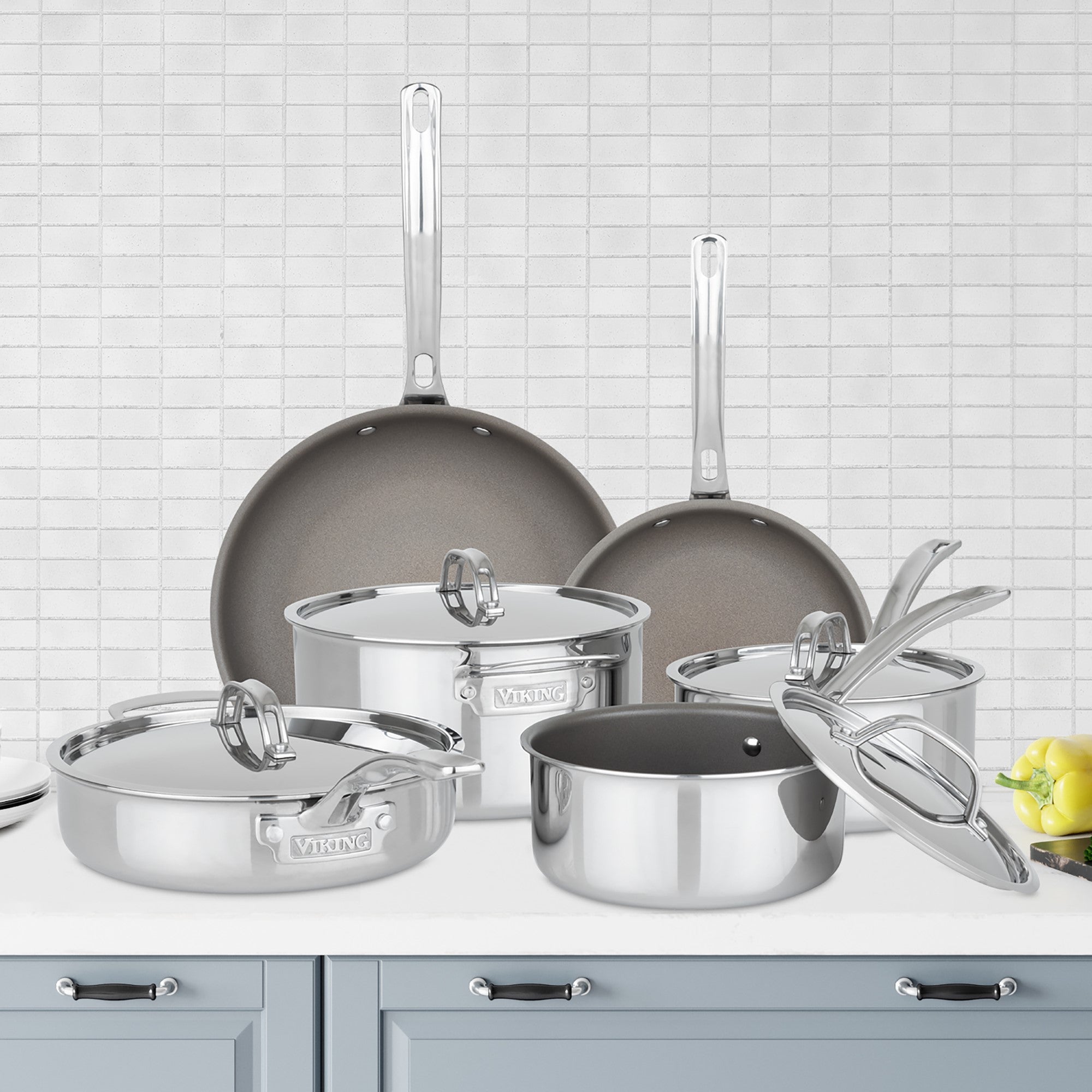 Viking Culinary Products PureGlide Pro Cookware Set - Thumbnail 3