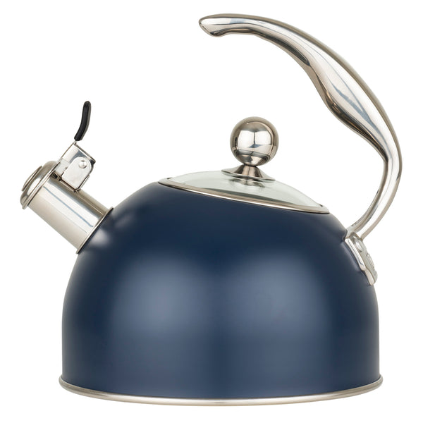 Stovetop Tea Kettles with 3Ply Evenheat Base & Whistle Viking