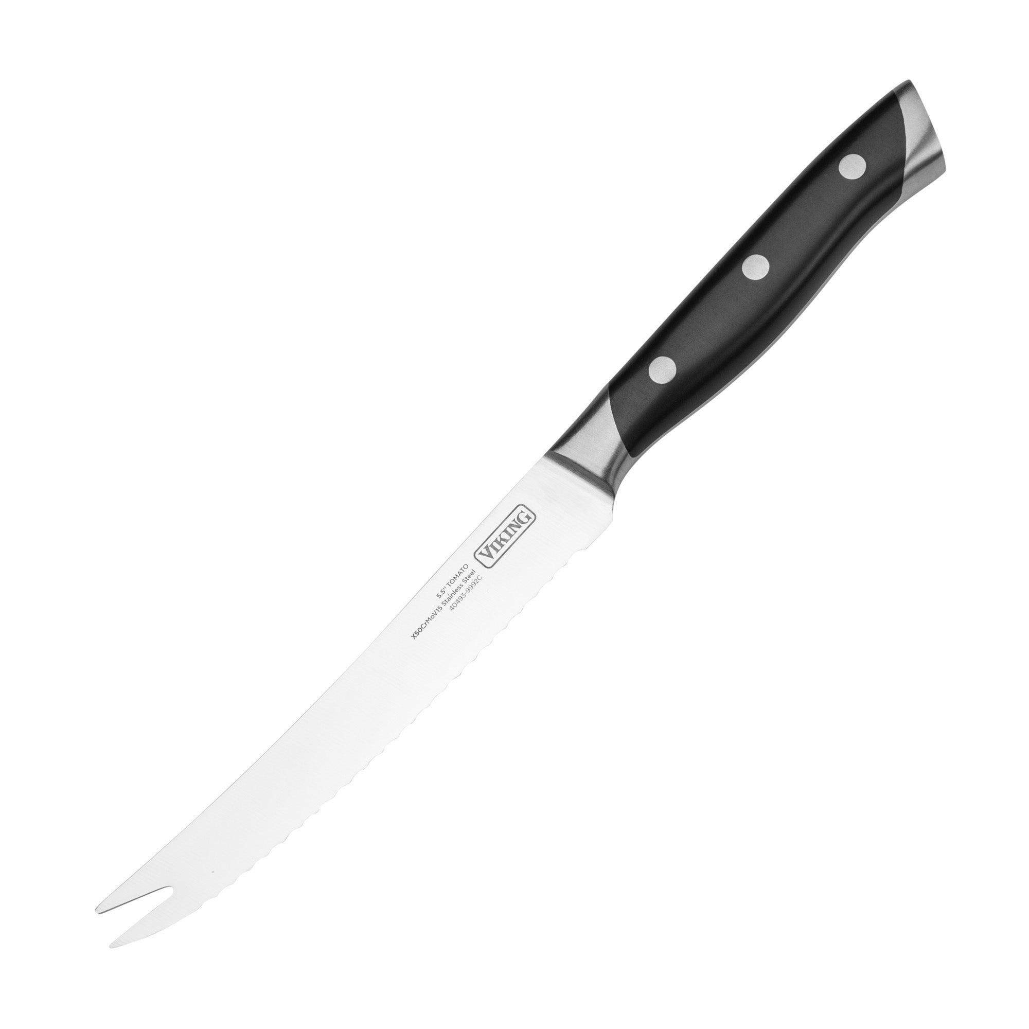 Viking 12-Piece Stainless Steel Forged Cutlery Block Set| Viking