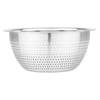 Viking 8-Piece Stainless Steel Mixing Bowl Prep Set with Strainer and Cutting Lid, Gray