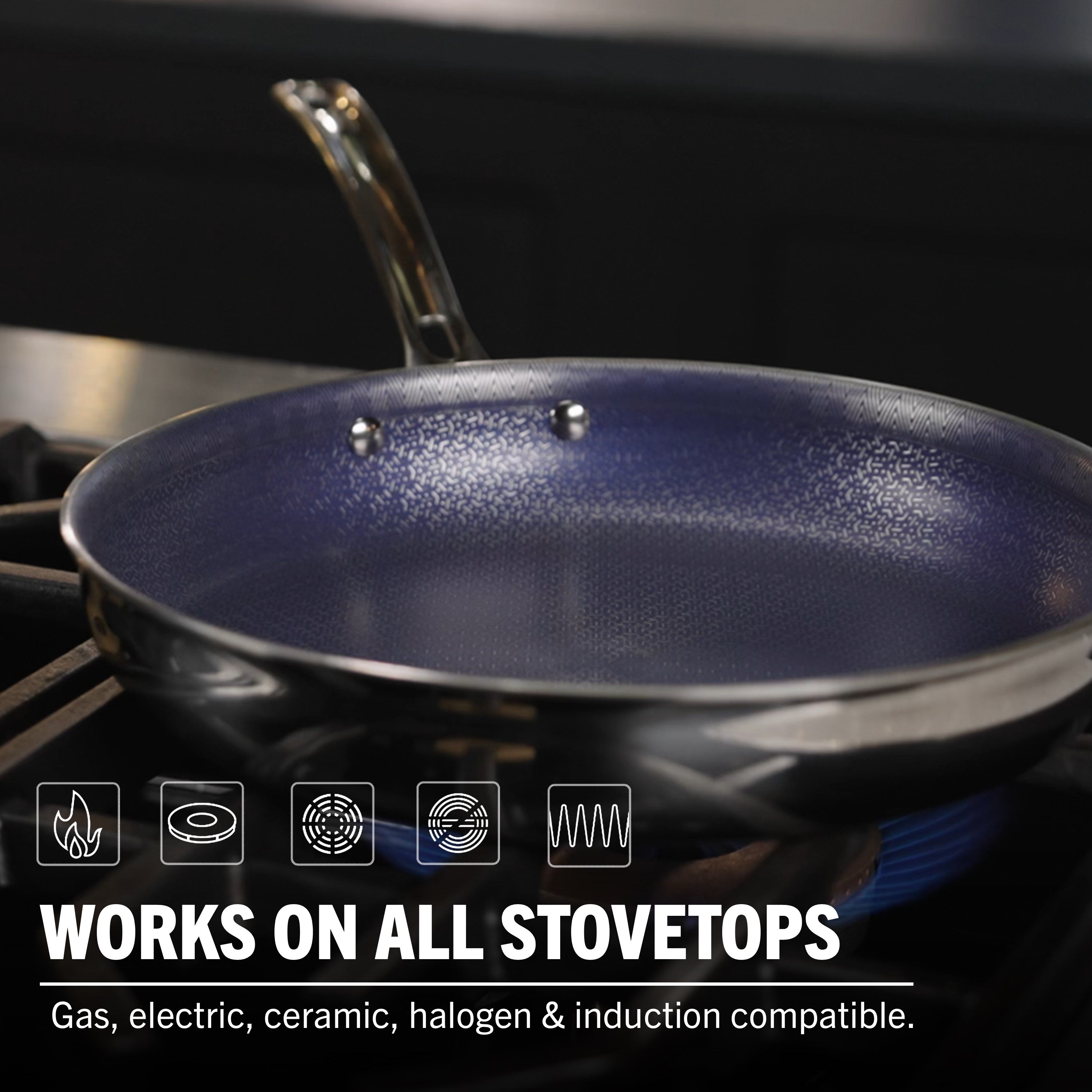 Viking 3-Ply Hybrid Plus Ceramic 12-inch Nonstick Fry Pan