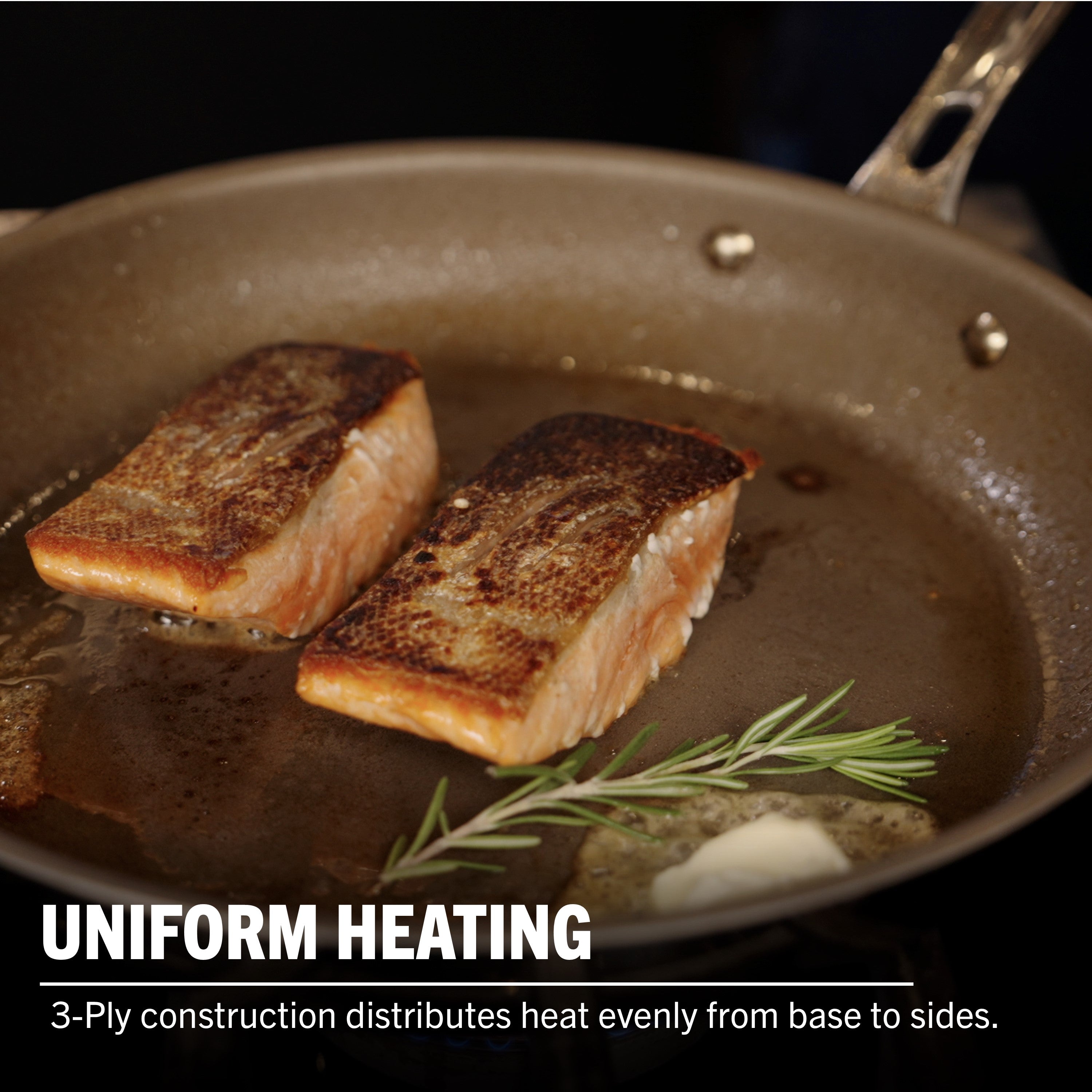 Viking PureGlide Pro 3-Ply 2-Piece Fry Pan Set 9.5