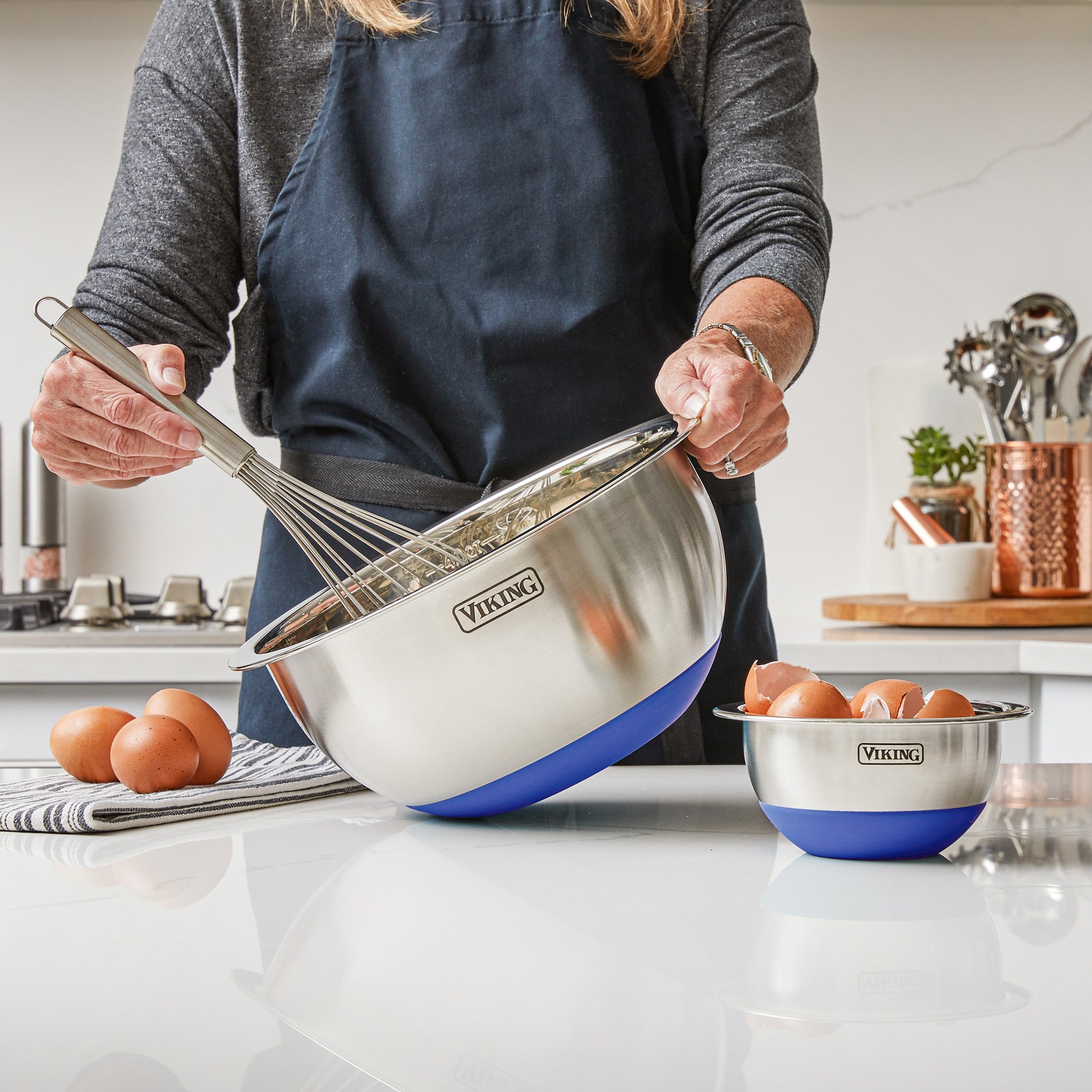 All-Clad 3-Piece Stainless Steel Mixing Bowl Set