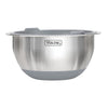 Viking 10-Piece Stainless Steel Mixing Bowl Set with Lids, Gray