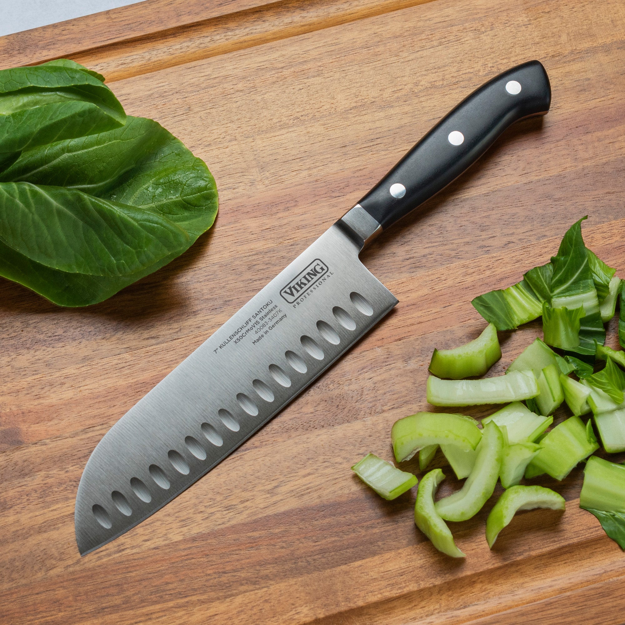 Viking Professional 7-Inch Santoku Knife – Viking Culinary Products
