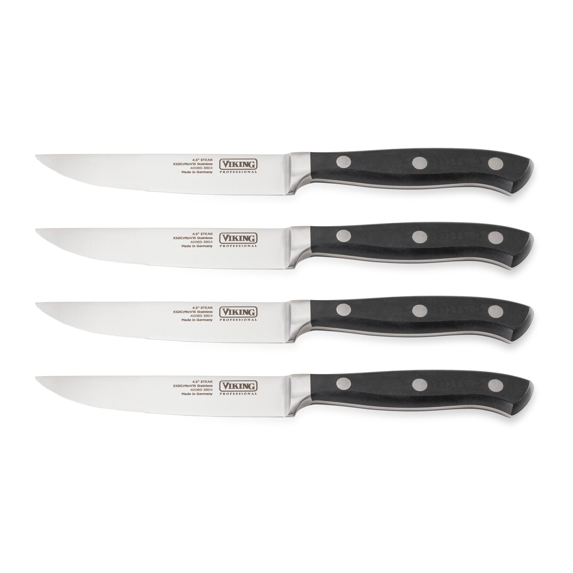 Cuchillos set de 4 Couteaux à steak- Noir pour 9,900 DT