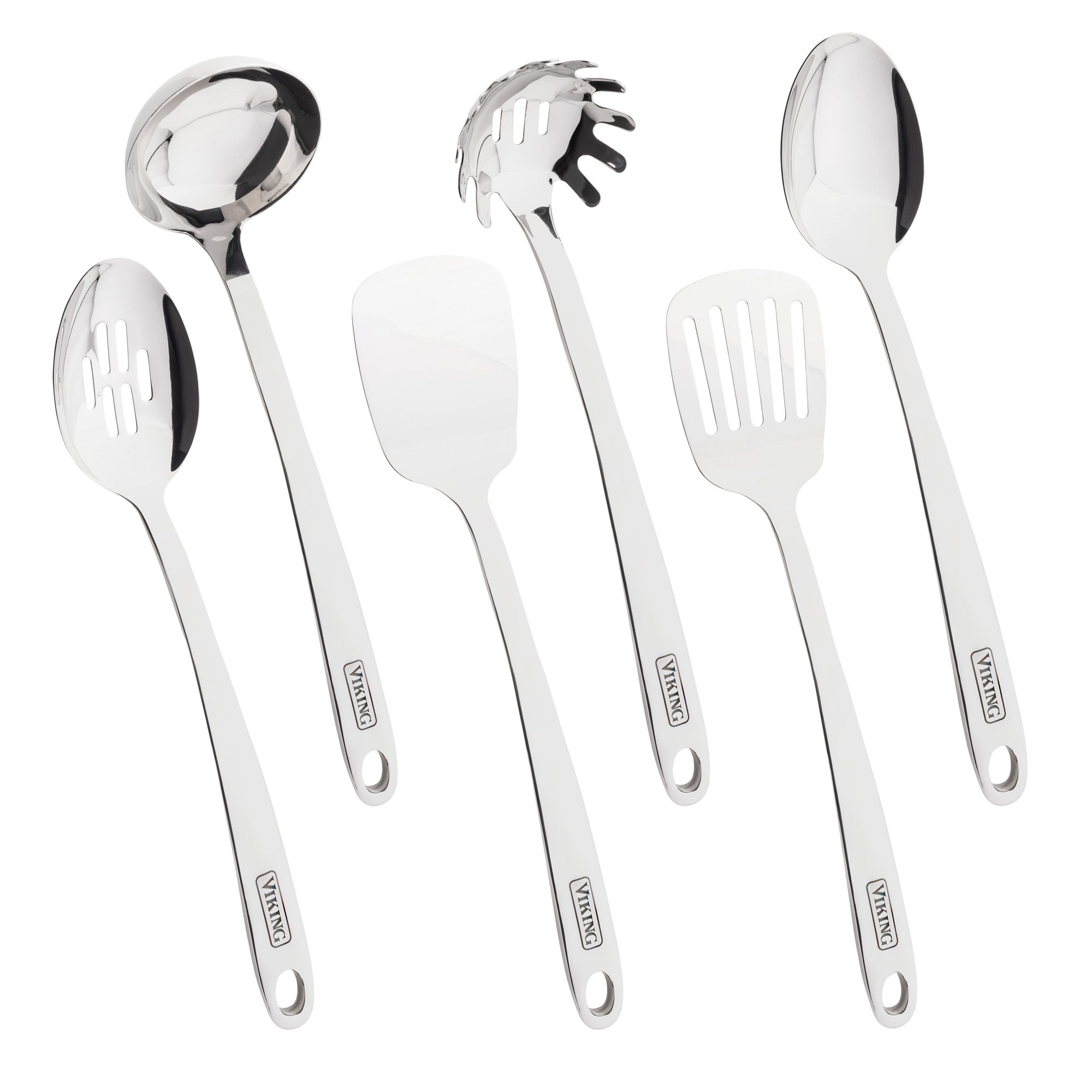 Viking 6-Piece German Steel Hollow Handle Cutlery Set with Sleeves, Br –  Viking Culinary Products