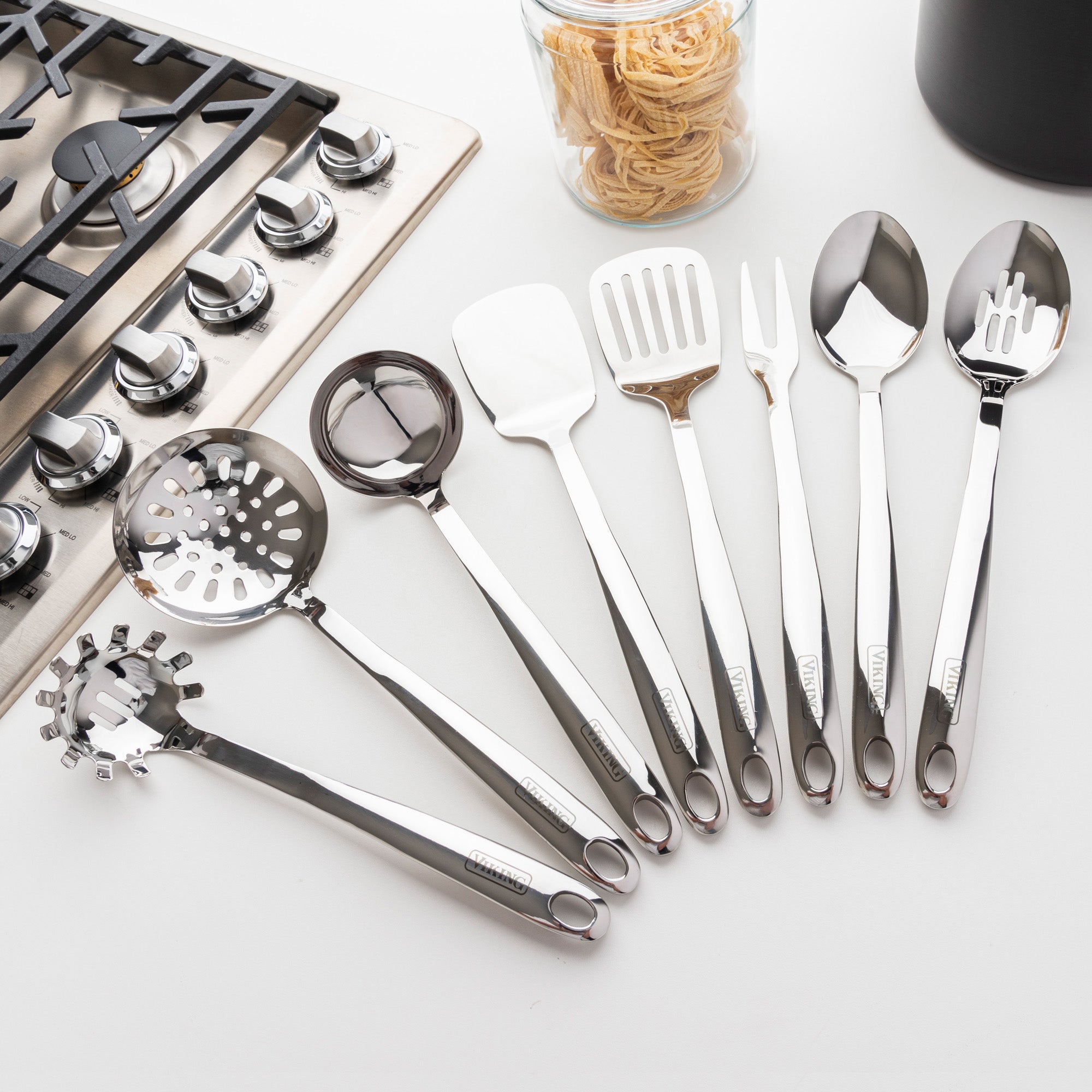 Stainless Steel Solid Cooking Spoon