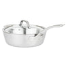 Viking Contemporary 3-Ply 3.6-Quart Sauté Pan with Glass Lid