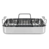 Viking 3-Ply Stainless Steel Roaster with Rack