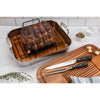 Viking 3-Ply Stainless Steel Roaster with Rack and Bonus Carving Set