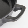 Viking Cast Iron 12-Inch Fry Pan, Charcoal