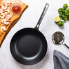 Viking Blue Carbon Steel 12-Inch Wok