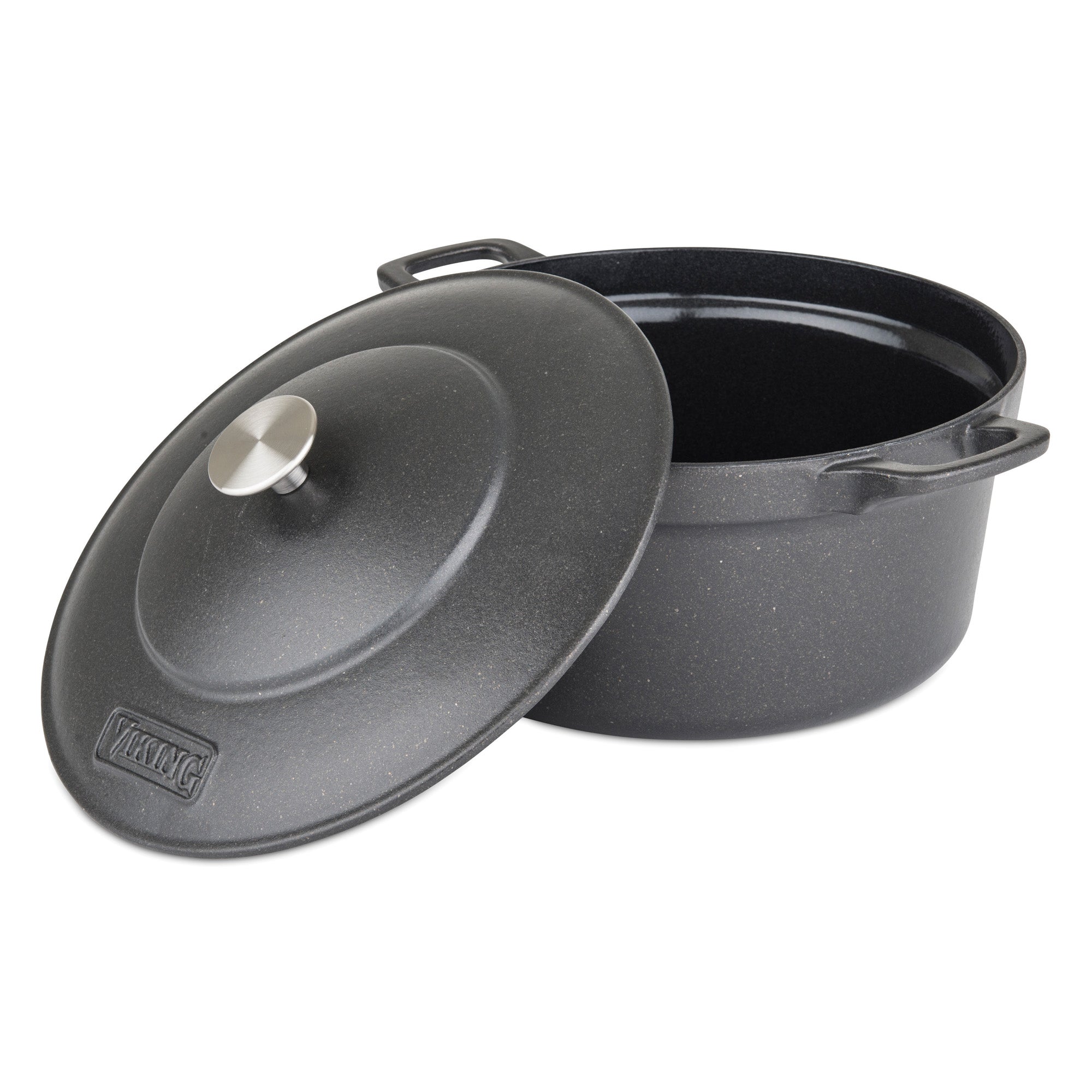 The 4-Quart and 7-Quart Enamel on Cast Iron Dutch Ovens, Cleans Easily,  Navy