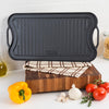 Viking Cast Iron 20-Inch Reversable Grill/Griddle Pan