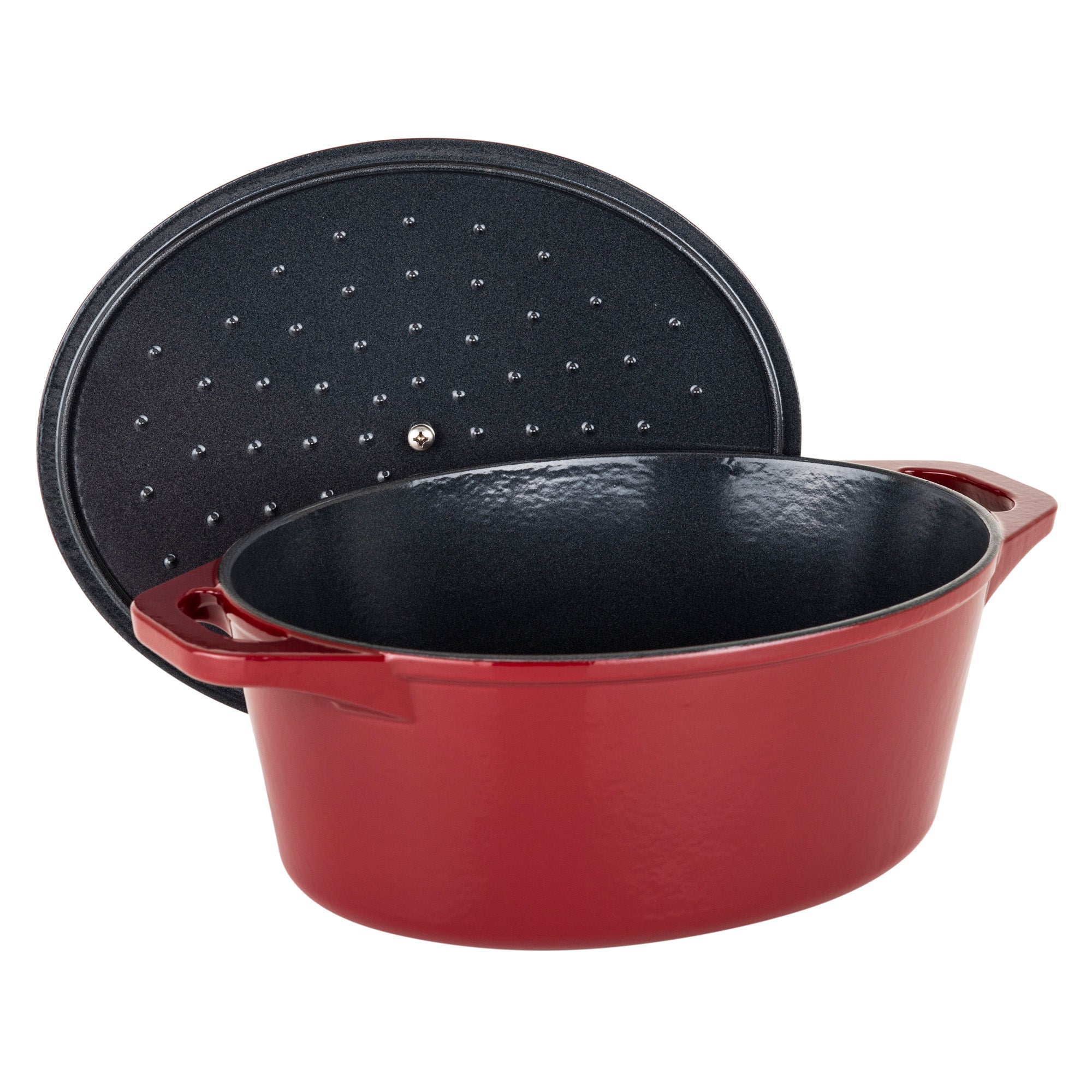 Cast Iron Pot Red 7L