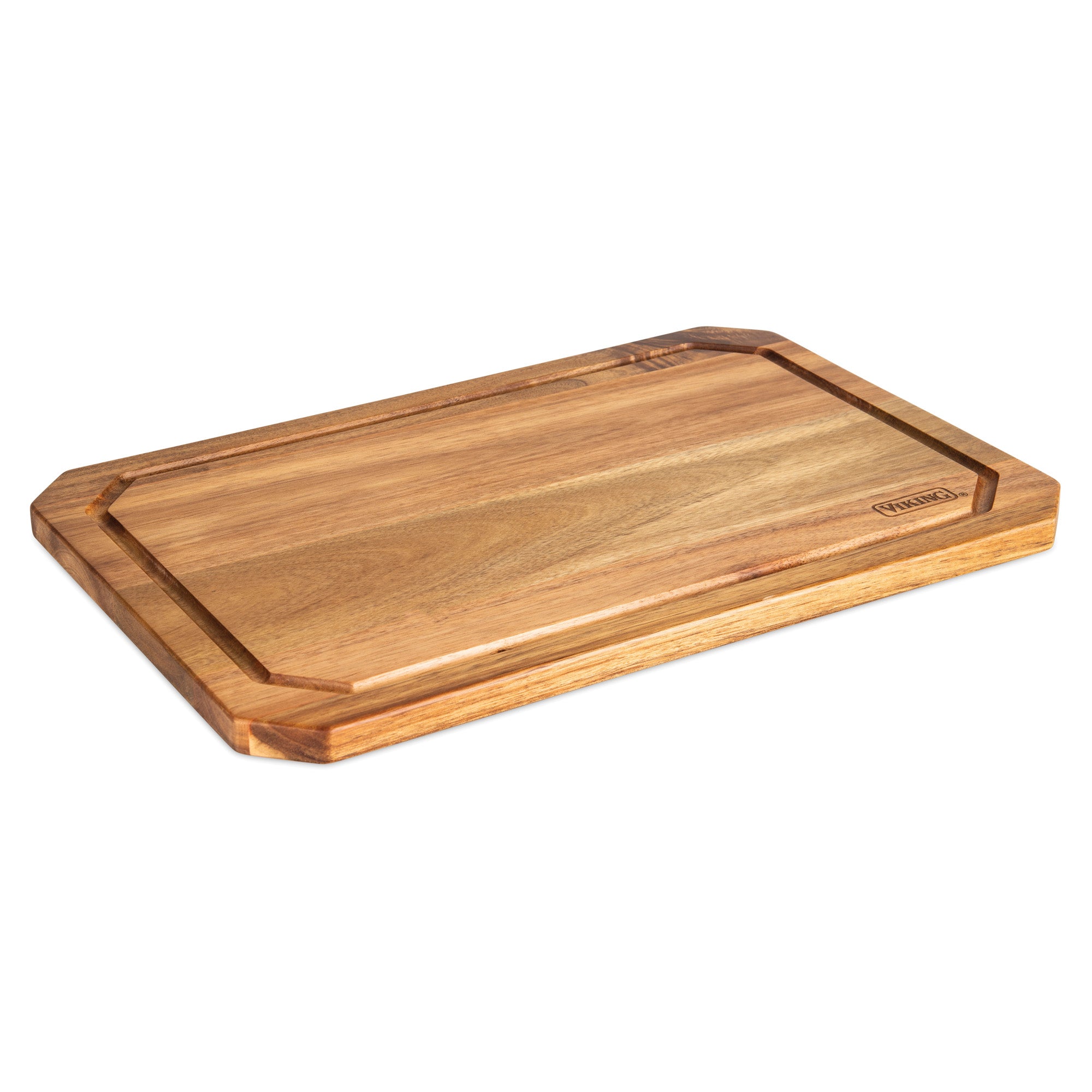 Large Wood Cutting Board With Juice Groove 18x12 Inches, Wood Cheese Board,  Wooden Chopping Board, Wooden Cutting Board Made in the USA 