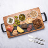 Viking 7-Piece Acacia Wood Slate Cheese Board Set