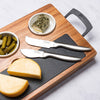 Viking 7-Piece Acacia Wood Slate Cheese Board Set