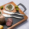 Viking 7-Piece Acacia Wood Slate Cheese Board Set