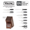 Viking 10-piece True Forged Cutlery Set with Block