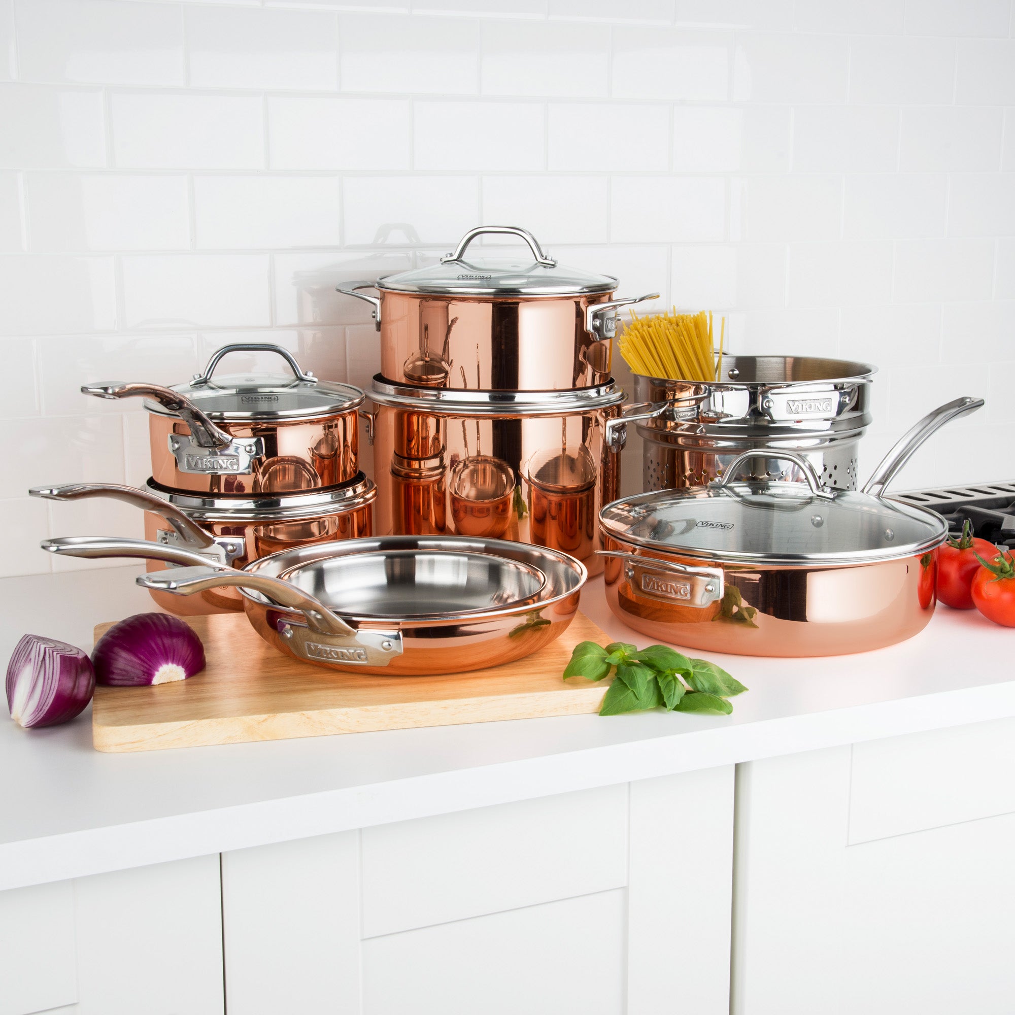 7-Piece Copper Set Kitchen