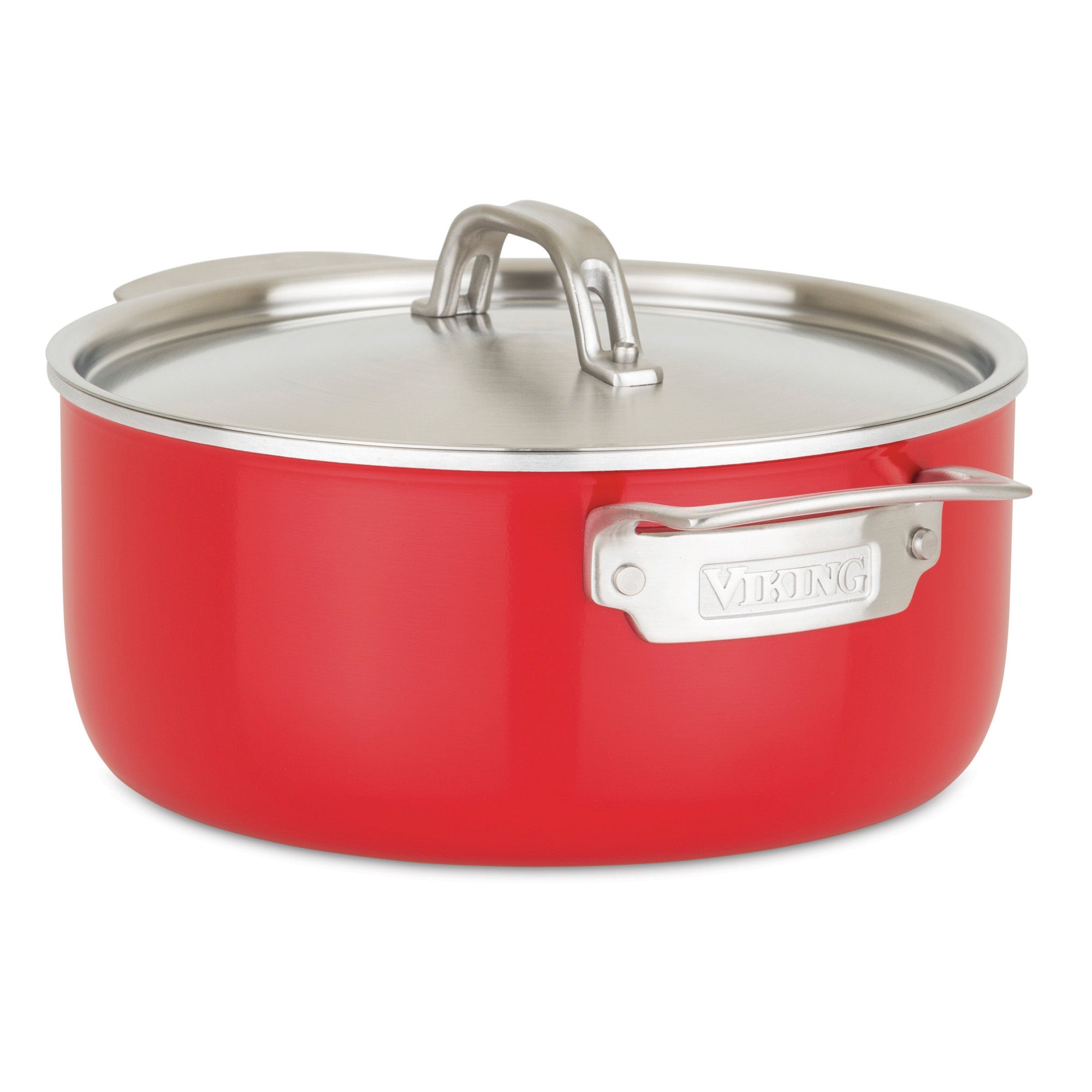 Viking Multi-Ply 2-Ply 11-Piece Red Cookware Set – Domaci